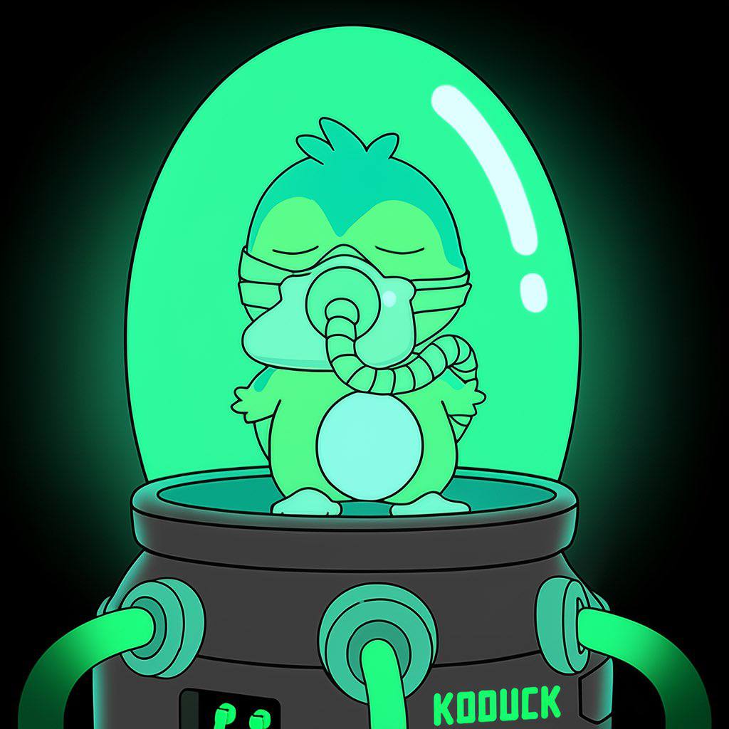 Psyduck celebrating a crypto win